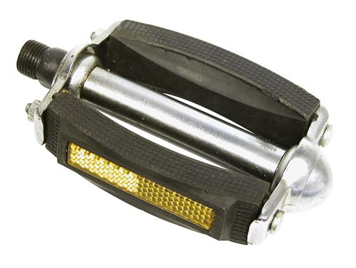Dresco pédales Classic métal noir/argent 2 pièces
