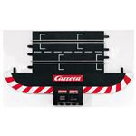 Carrera Digital 132/124 Rail De Raccordement Accessoires - Unité D'adaptation 34,5 Cm - Connecte Poste Pilotage, Tour De Position, Rampe Feux - Pièce Détachée NVX - Sens De Course Fléché - Slot Racing