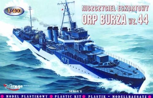 Zerstörer Orp Burza 1944 - 1:400e - Mirage Hobby