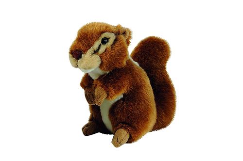 Nicotoy Debout Peluche Ecureuil 20 cm