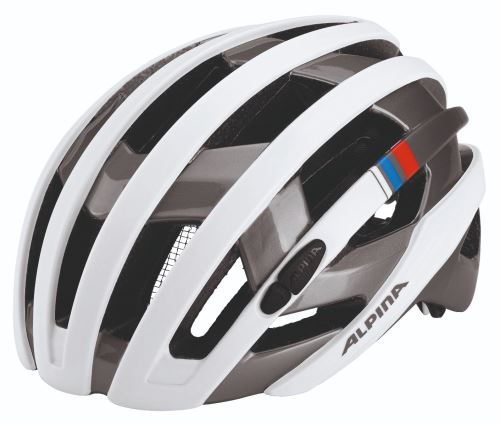 Casque de Cyclisme Alpina Campiglio Blanc/Argent 57-61cm