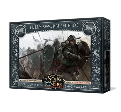  Le Tr&ocirc;ne de Fer - Le Jeu de Figurines - 15 - Boucliers Liges Tully