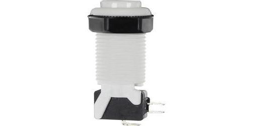 Appareil de saisie Joy-it Arcade Bouton, Micro-interrupteur blanc blanc 1 pc(s)
