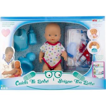 Poupon Vicam Soigne Ton Bebe Accessoire Poupee A La Fnac
