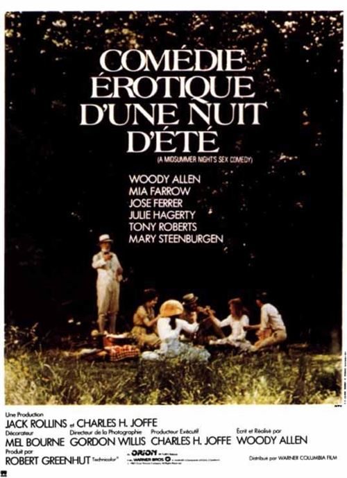 Comedie Erotique D'une Nuit D'été - AFFICHE CINEMA ORIGINALE