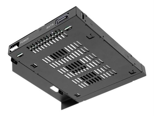 ICY Dock ToughArmor MB411SKO-B - Storage bay adapter - 5,25 Slim Line naar 2,5 - zwart