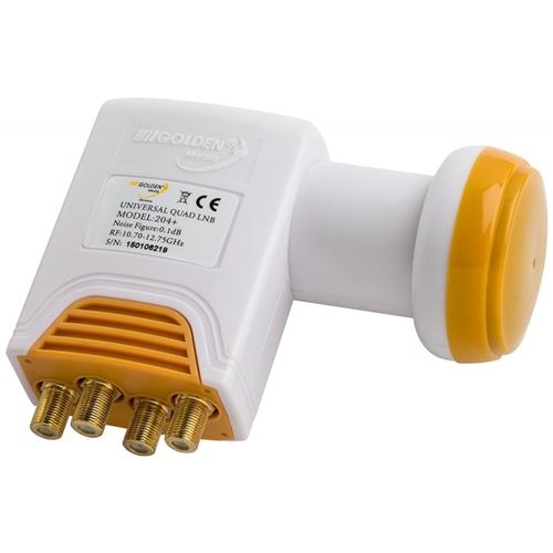lnb quad golden media gold-quad