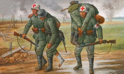 Personnel Médical Allemand Zvezda 1/72