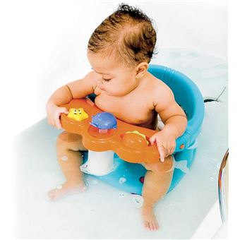 Foppapedretti 9700030640 Tuffetto Siège de bain, orange bleu - Baignoire  bébé - Achat & prix