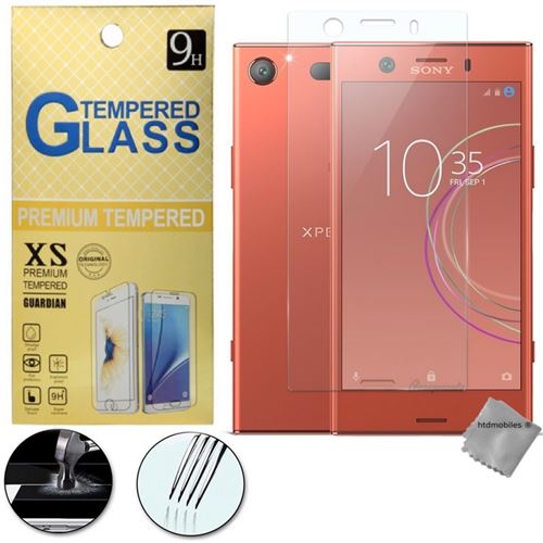Film de protection verre trempe transparent pour Sony Xperia XZ1 Compact
