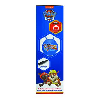 Jeu de plein air Lexibook Balle Sauteuse Gonflable Pat’ Patrouille 45 cm Bleu