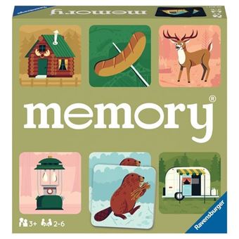 Jeu de mémoire Les grands espaces Ravensburger Memory