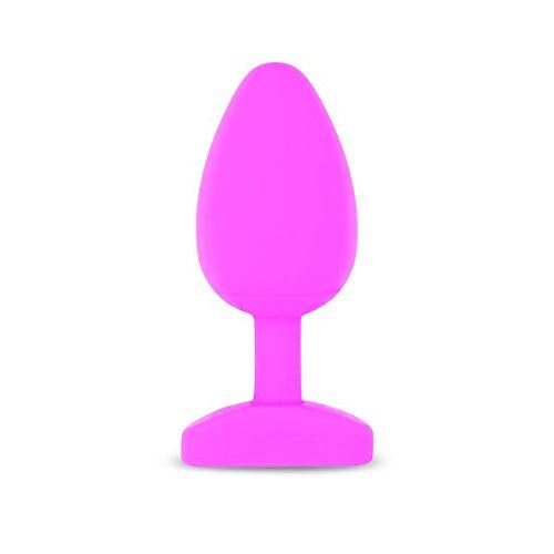 FUN TOYS Gplug Bioskin London - Plug Anal Vibrant en Silicone Hypoallergénique, 6 Modes de Vibrations, Rose