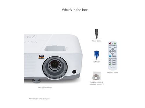 Vews Viewsonic Pa503s - Projecteur Dlp - Portable - 3D