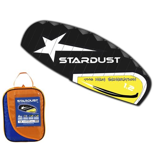 Cerf-volant de parapapier d'aluminium RHOMBUS STARDUST 126 x 55 cm