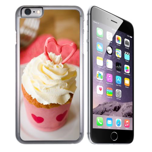 Coque pour iPhone 6 et iPhone 6S cupcake rose