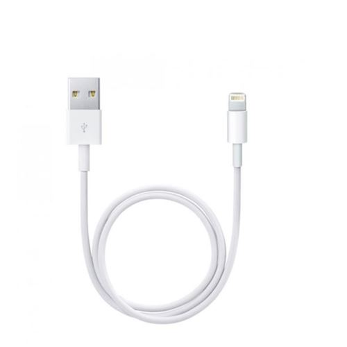 Cables USB Lightning Chargeur 1mètre Blanc pour Apple iPhone 5 / 5S / 6 / 6S / 6 PLUS / 6S PLUS / 7 / 7 PLUS / 8 / 8 PLUS / X / XS / XS MAX / XR - Cable Port USB Data
