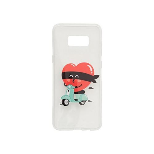 Mr Wonderful Vespa - Achterzijde behuizing voor mobiele telefoon - transparant - voor Samsung Galaxy S8+