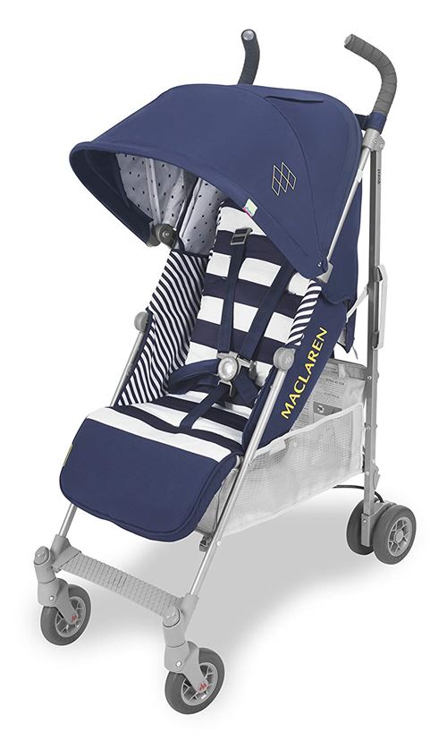 MACLAREN QUEST Regency Stripe Poussette Pliable/Multifonctionnelle