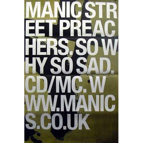 Manic Street Preachers - 100x150 cm - AFFICHE / POSTER