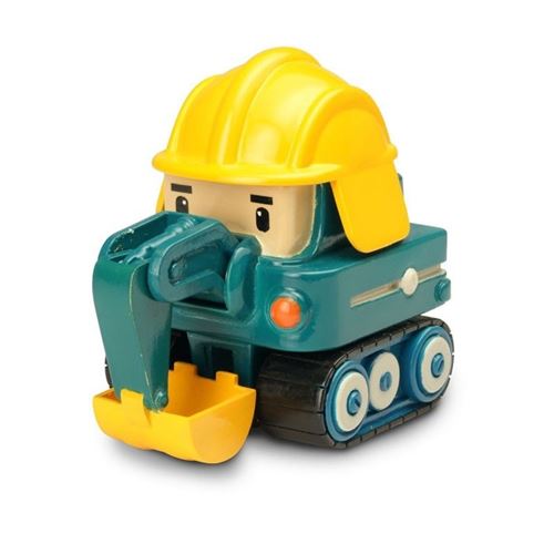 Silverlit Robocar Poli - Poke moulé sous pression 7 cm vert/jaune