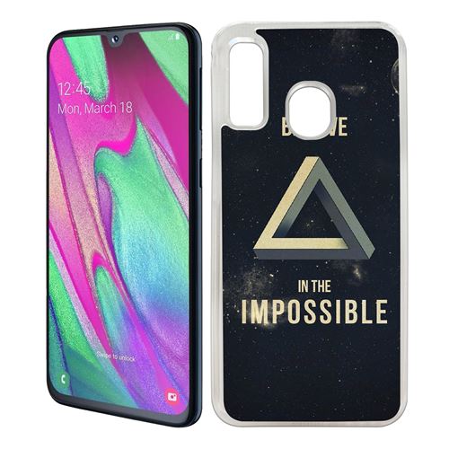 Coque pour Samsung Galaxy A40 -  Believe Impossible
