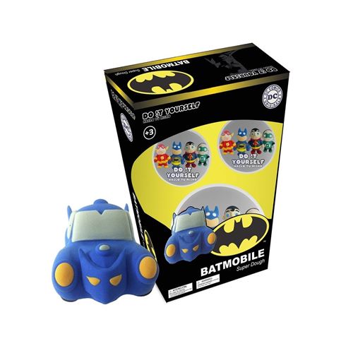 Figurines Personnages Sd Toys Do It Yourself Pate À Modeler - Dc Heroes Batmobile