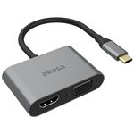Akasa : Adaptateur multiport USB-C vers HDMI et VGA