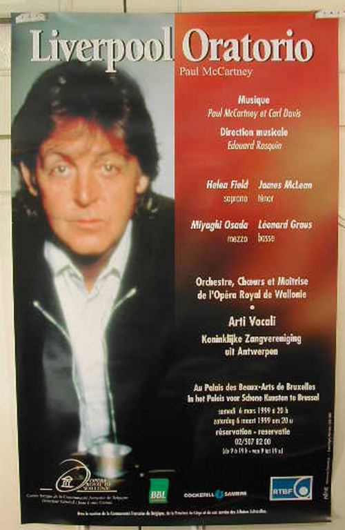 McCartney Paul - 62x100 cm - AFFICHE / POSTER