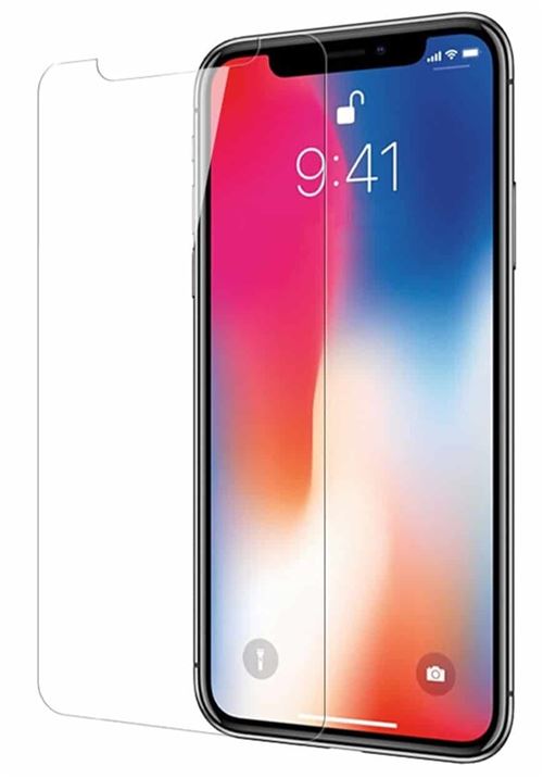 Protection écran Verre Trempé Pour IPhone X - Dureté 9H, Anti-rayures, Transparent, Neuf