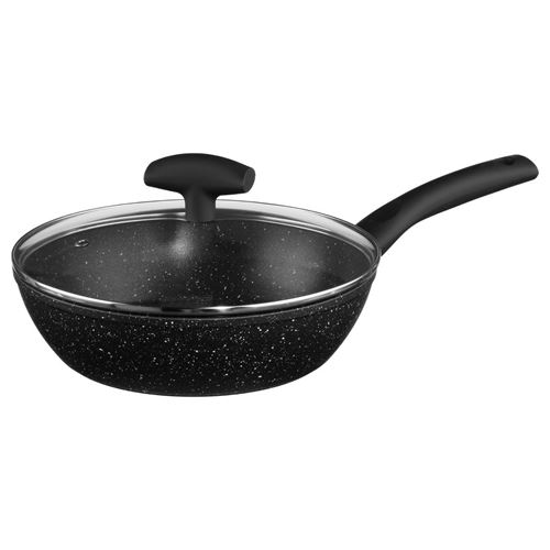 Paris Prix - Sauteuse avec couvercle - 24cm - Noir - Image 2
