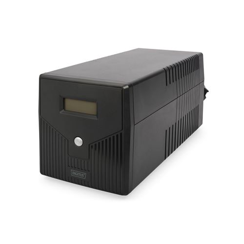 digitus digitus onduleur line interactive, 2.000 va, 1.200 watt noir