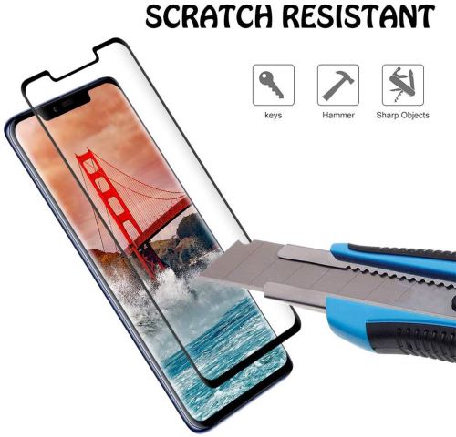Générique Vshop® Verre Trempé 5D Integral Total Pour Huawei Mate 20 Pro - Noir - Film Protection En Verre Trempé - Ecran Protecteur - Film Anti-Rayures - Incassable - Courbé - Ultra Fin - Haute Qualité