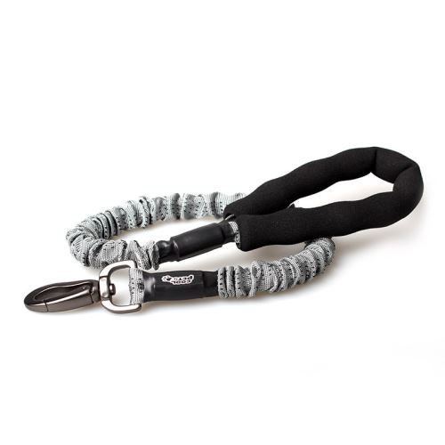Comparer les prix de Laisses TUFFHOUND Flexible pour chien - Gris (Taille: Universelle)