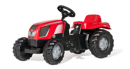 Rolly Toys tracteur escalier RollyKid Zetor Forterra 135 rouge junior