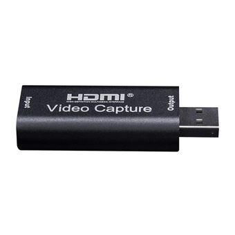 Carte De Capture Vidéo HDMI 1080p/4K - Plug & Play Pour Streaming, PS4, Xbox, PC