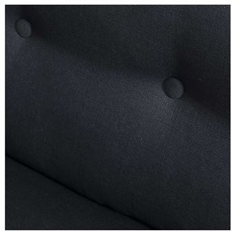 HAPPY GARDEN - Canapé d'angle convertible WADE 3 places bleu