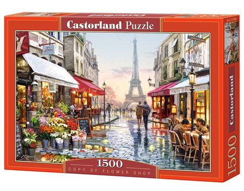 Puzzle Castorland - Magasin de fleurs, 1500 pièces