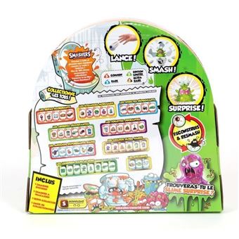Boîte collection Smashers avec 1 figurine Mystère Saison 2