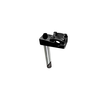 Potence BMX Aluminium - Plongeur 21.1mm - Fixation 4 Vis - Noire
