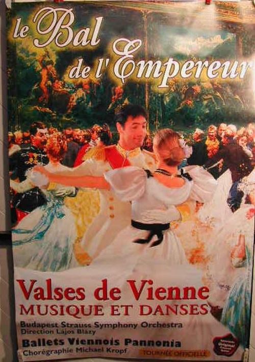 BAL DE L'EMPEREUR - 80x120 cm - AFFICHE / POSTER