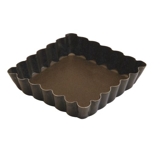 Moule à tartelette carré 10 cm - Gobel - Moule patisserie antiadhérent