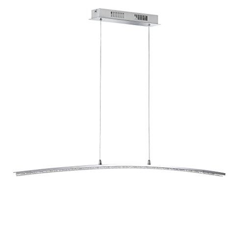Wofi lampe suspension à 1 ampoule de la série sorel led x 1 4, 26 w, 7 x 100 x 150 cm, 1720 lm, 3000 k, classe énergétique a, 65