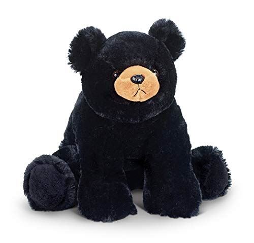 Bearington Bandit Plush Stuffed Animal Black Bear Teddy, 18