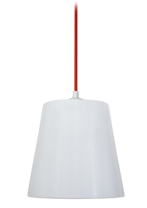 Vitré suspension céramique argile - 18x18x90 cm - blanc tosel 16035