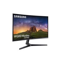 Samsung C27JG50QQU - CJG5 Series - LED-monitor - gebogen - 27" (26.9" zichtbaar) - 2560 x 1440 WQHD - VA - 300 cd/m² - 3000:1 - 4 ms - 2xHDMI, DisplayPort - donkerzilver