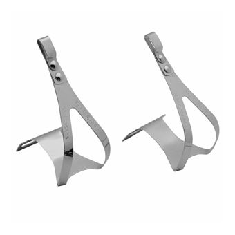 Cale pied route acier classic s-m pour courroie (paire) - 1