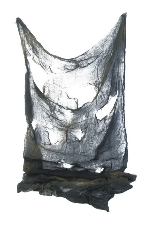 Tissu Effrayant 76x183cm - Noir