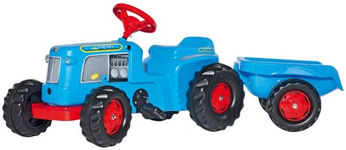 Rolly Toys Tracteur à pédales RollyKiddy Classic bleu