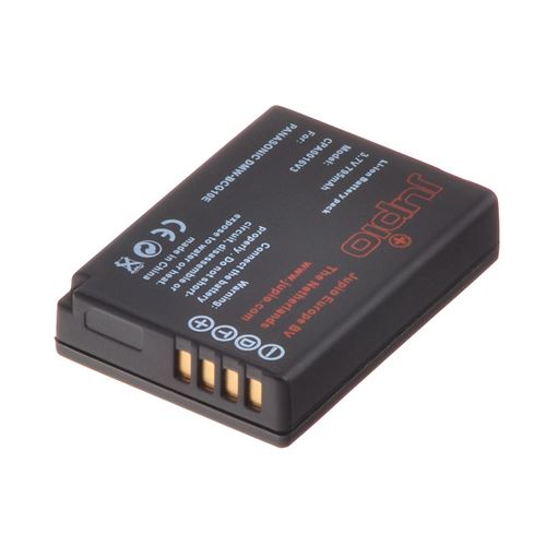Jupio Noir Batterie Compatible Avec Panasonic Dmw-Bcg10e